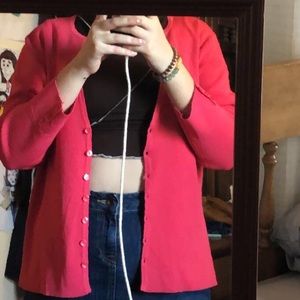 Talbot’s Pink Cardigan